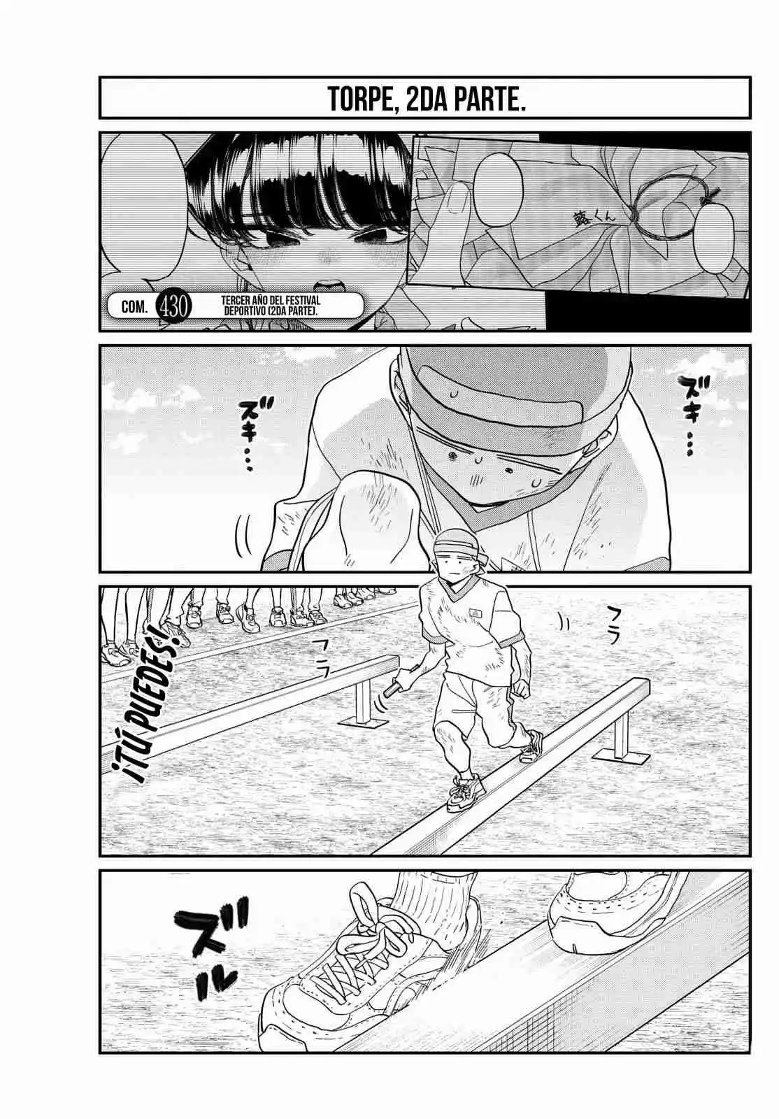 Komi No Puede Comunicarse capítulo 430, página 2