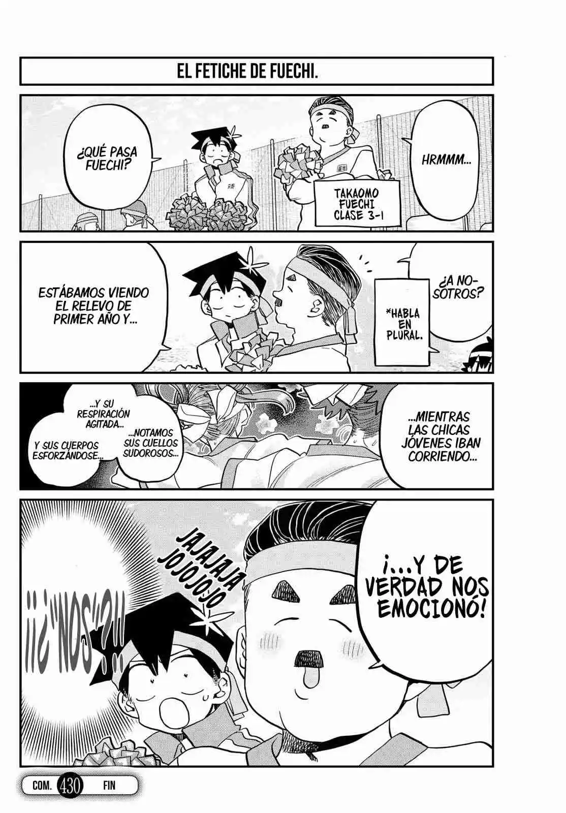 Komi No Puede Comunicarse capítulo 430, página 19