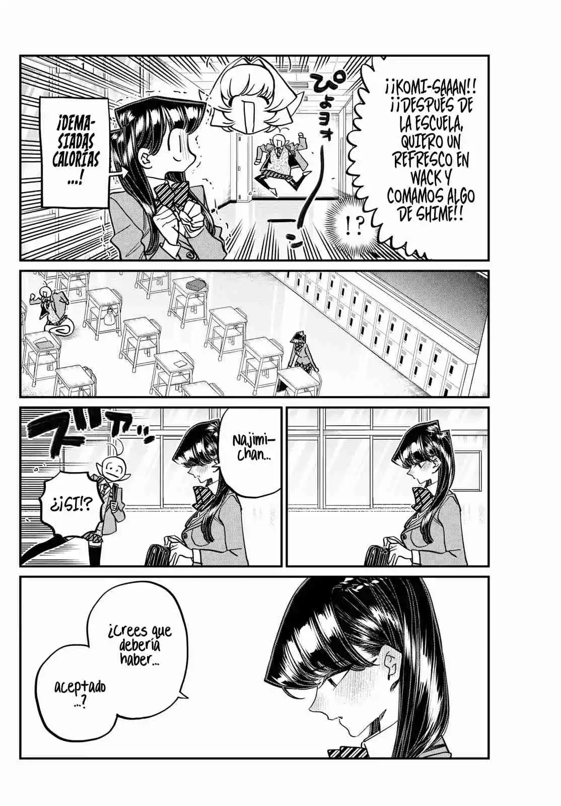Komi No Puede Comunicarse capítulo 495, página 34