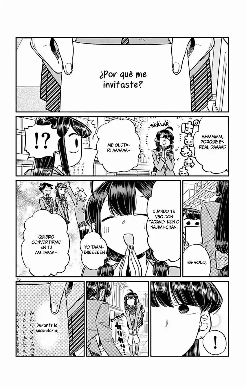 Komi No Puede Comunicarse capítulo 64, página 34