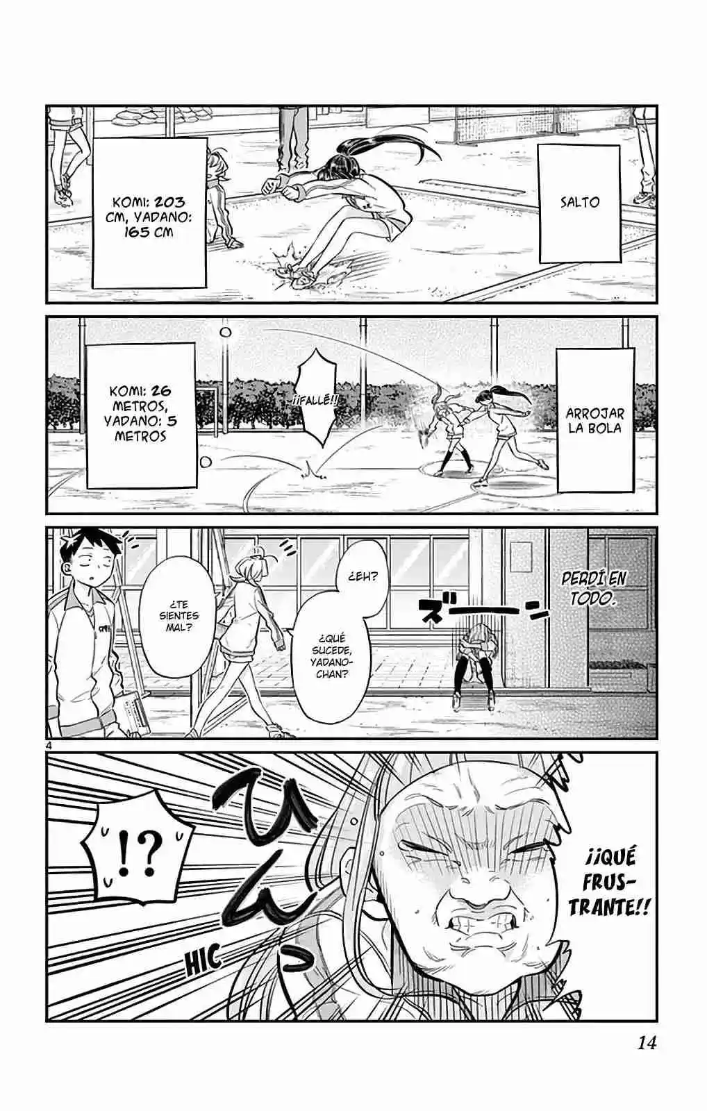 Komi No Puede Comunicarse capítulo 8, página 14