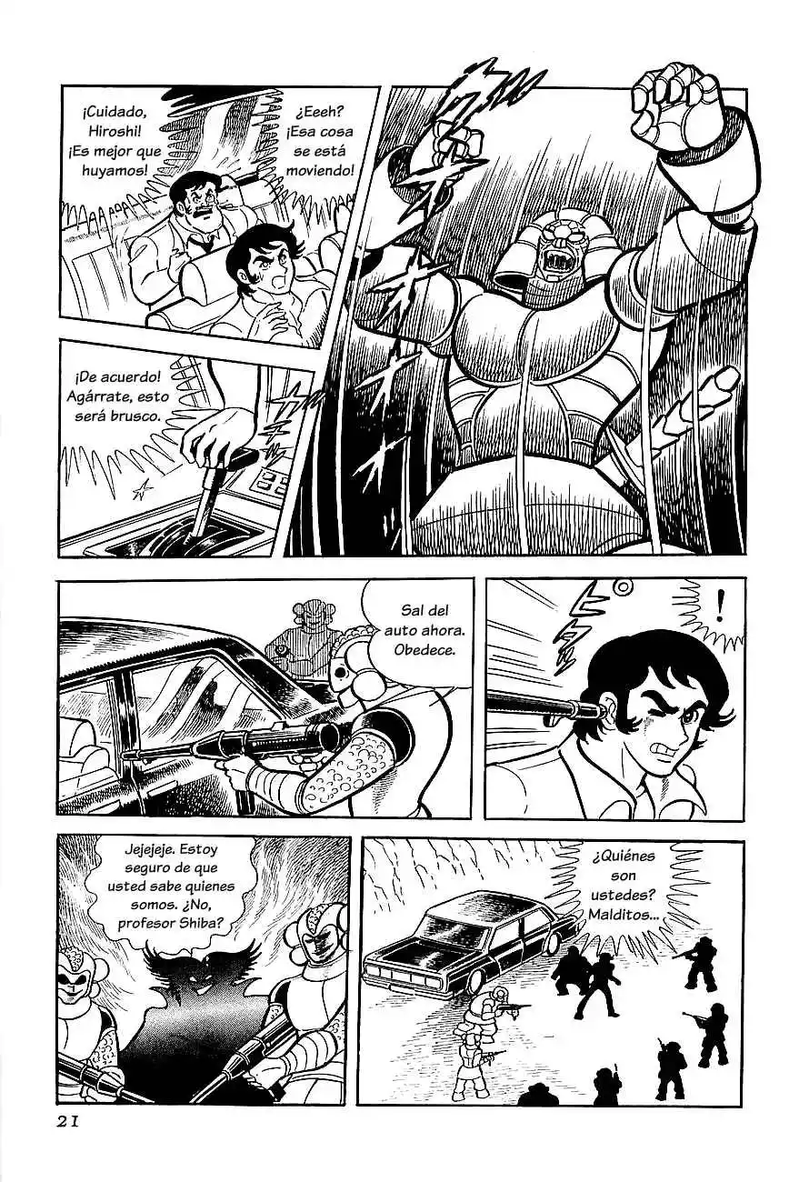 Kotetsu Jeeg capítulo 1, página 21