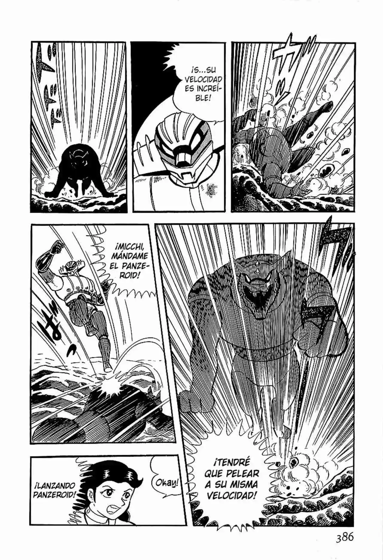 Kotetsu Jeeg capítulo 10, página 56