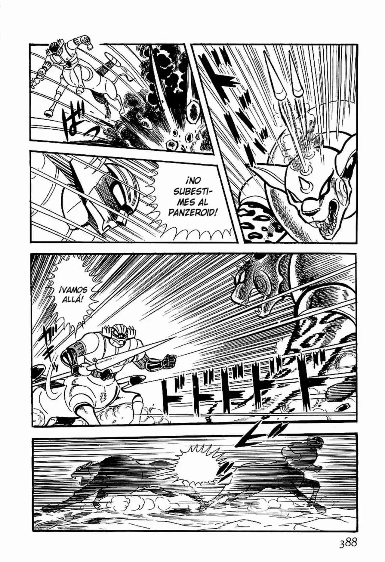 Kotetsu Jeeg capítulo 10, página 58