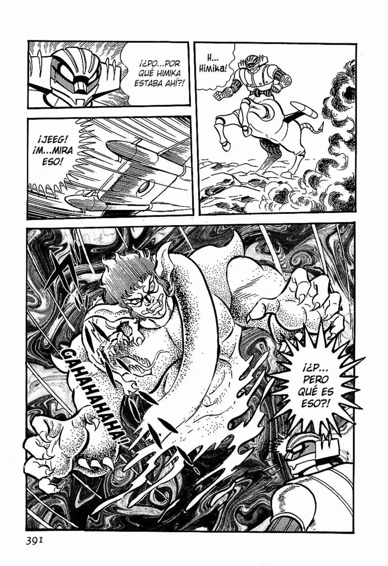 Kotetsu Jeeg capítulo 10, página 61