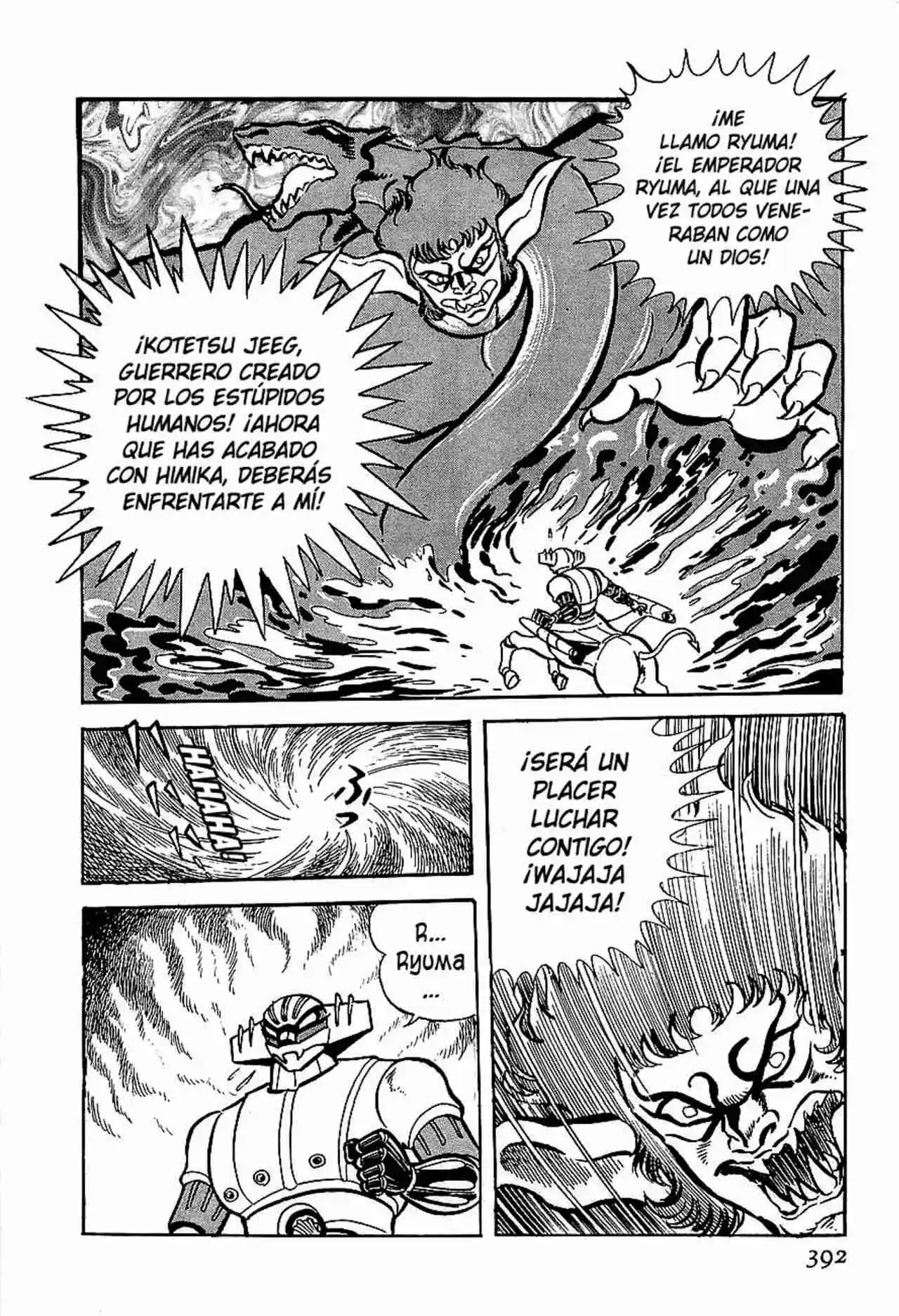 Kotetsu Jeeg capítulo 10, página 62