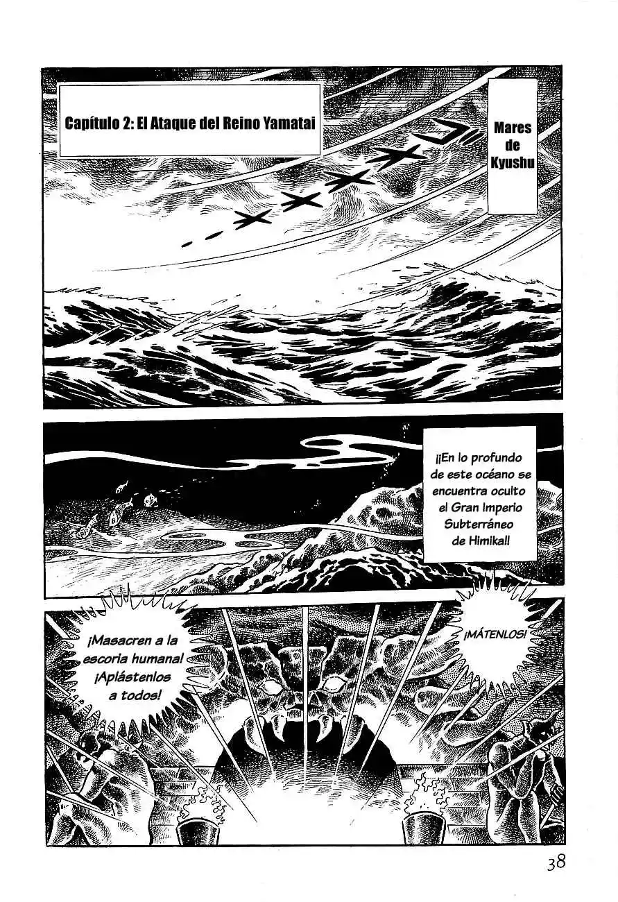 Kotetsu Jeeg capítulo 2, página 1