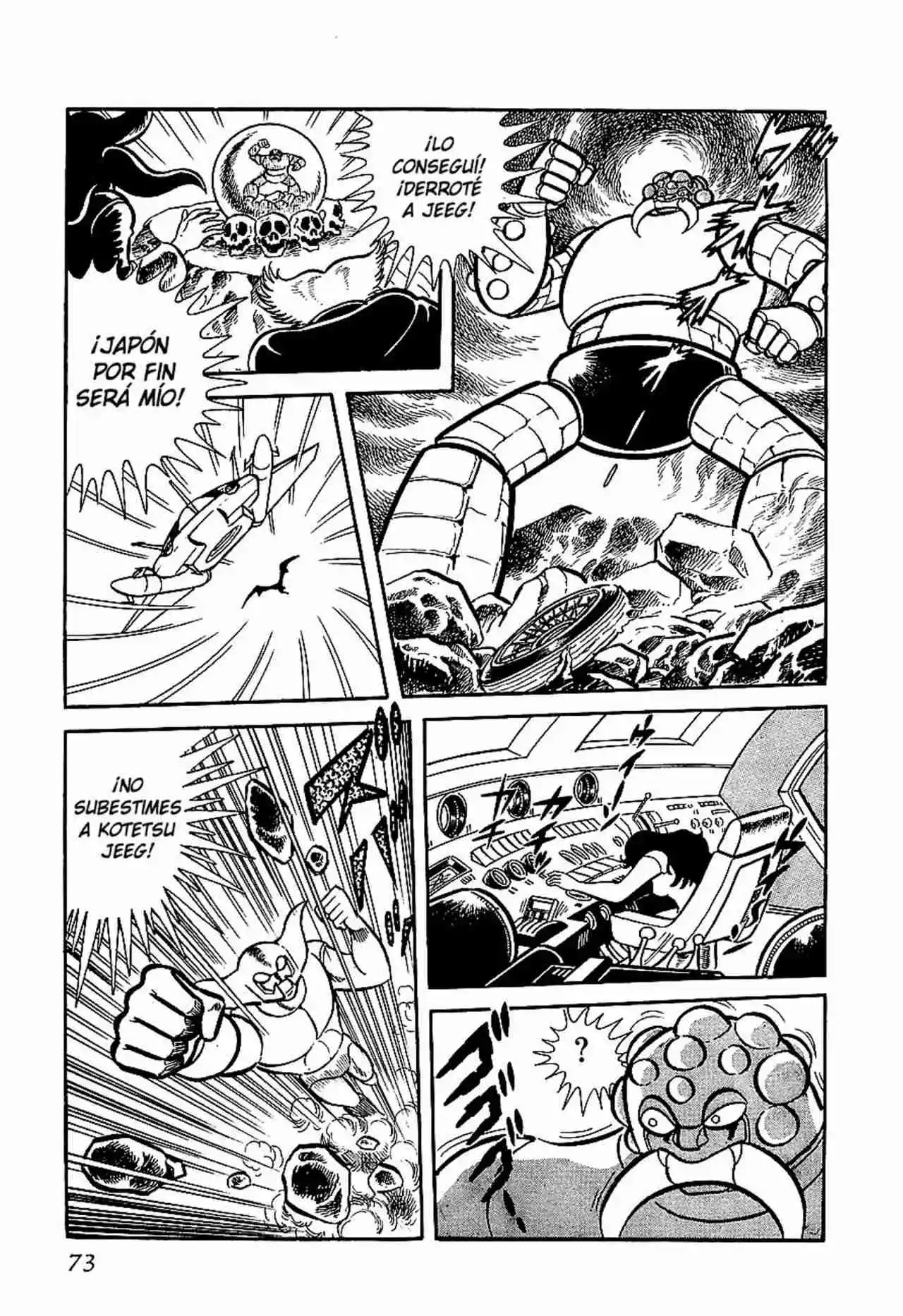 Kotetsu Jeeg capítulo 3, página 11