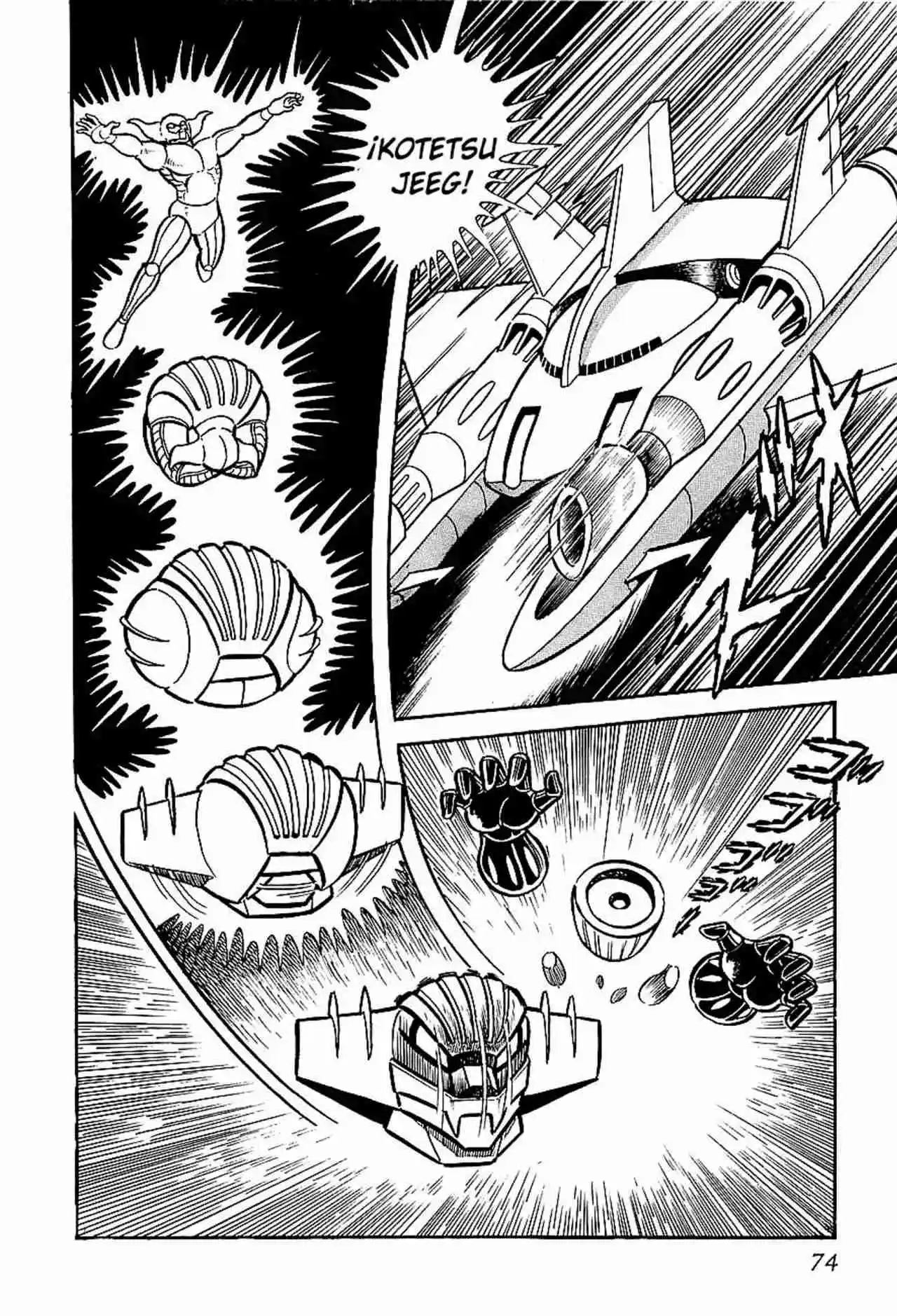 Kotetsu Jeeg capítulo 3, página 12