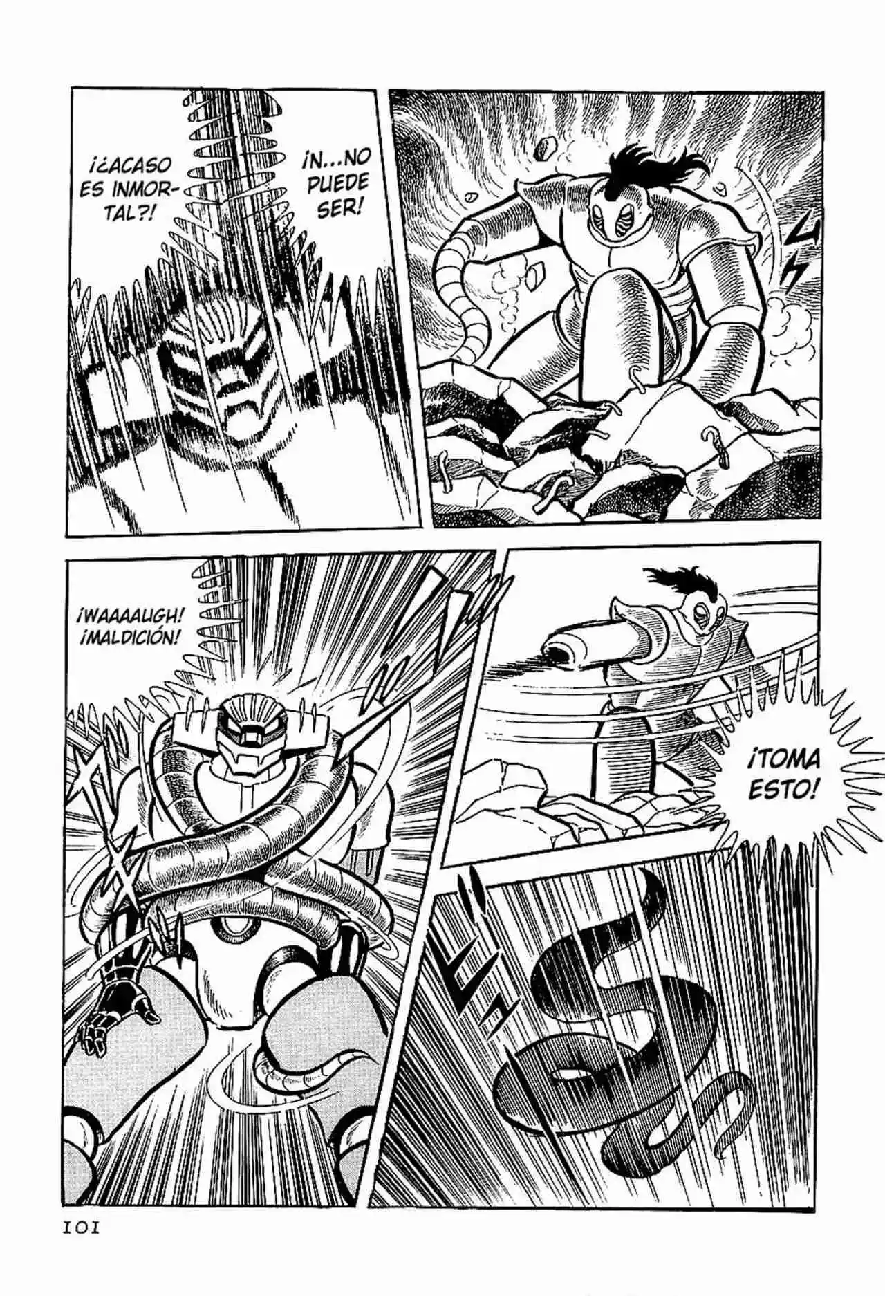 Kotetsu Jeeg capítulo 3, página 38
