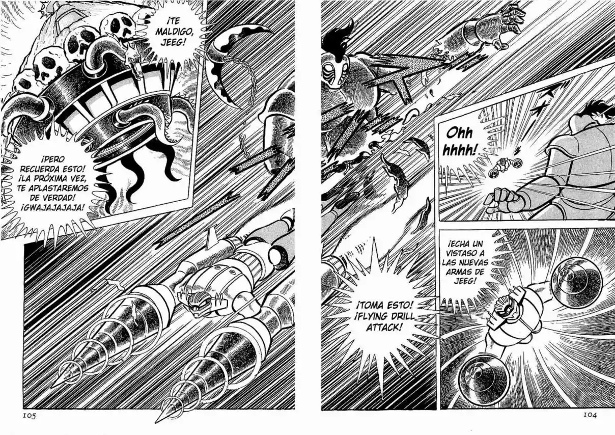 Kotetsu Jeeg capítulo 3, página 41
