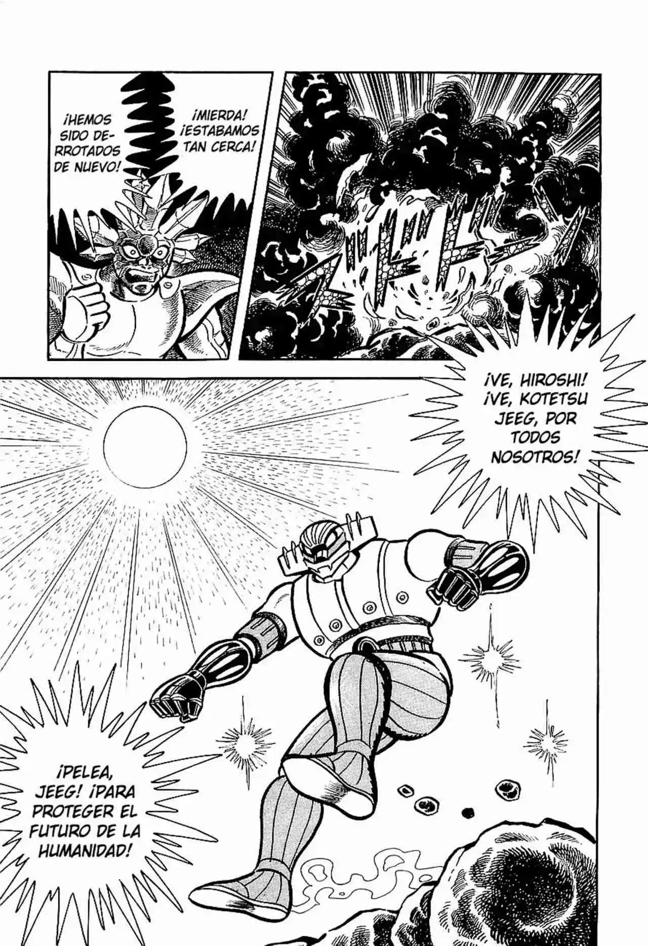 Kotetsu Jeeg capítulo 3, página 59