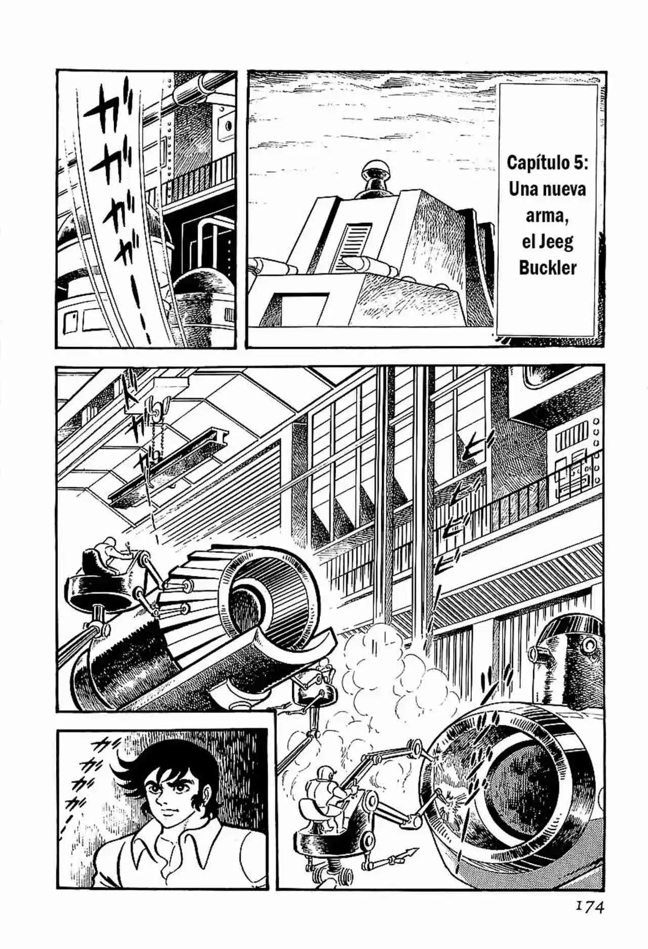 Kotetsu Jeeg capítulo 5, página 1