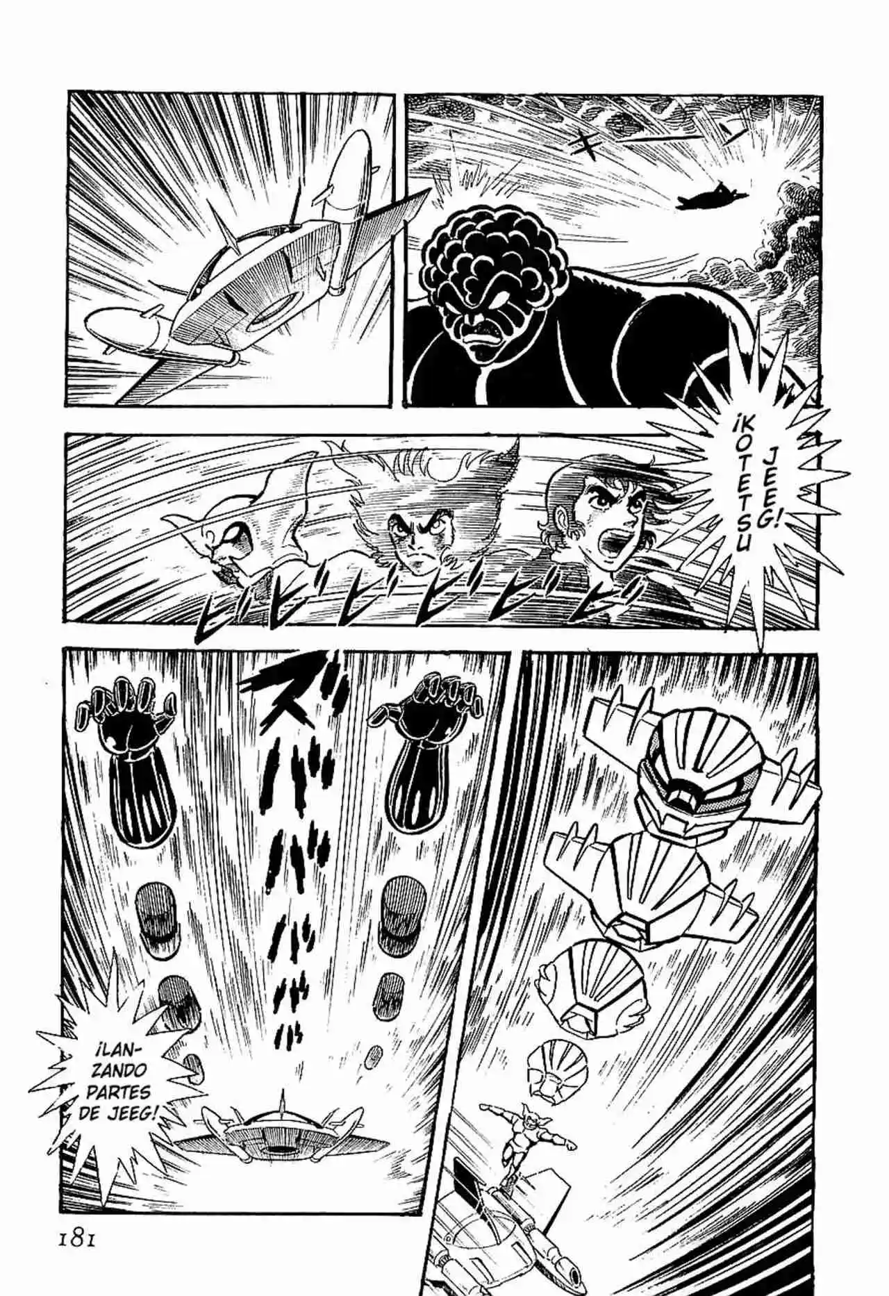 Kotetsu Jeeg capítulo 5, página 8