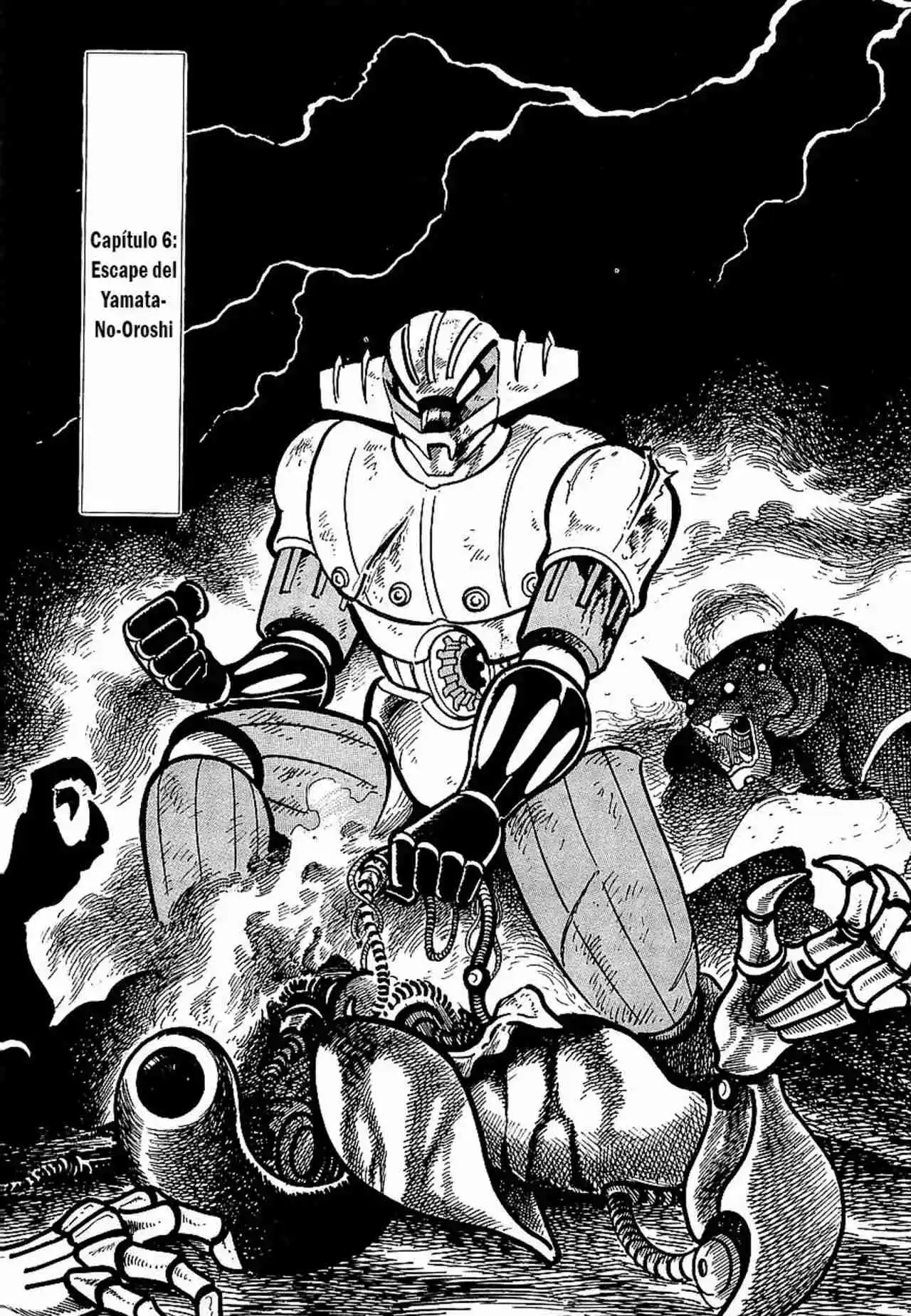 Kotetsu Jeeg capítulo 6, página 1