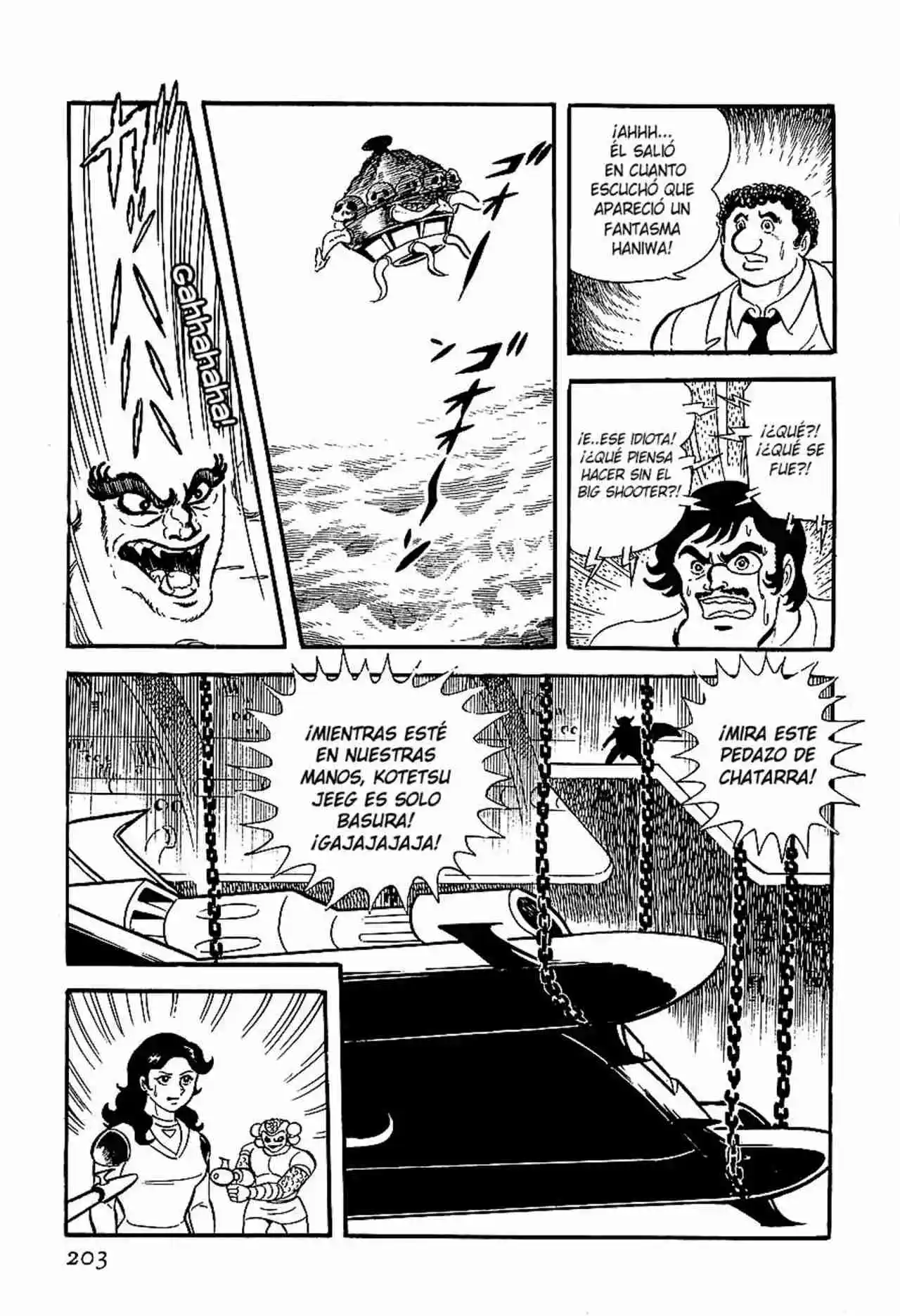 Kotetsu Jeeg capítulo 6, página 7