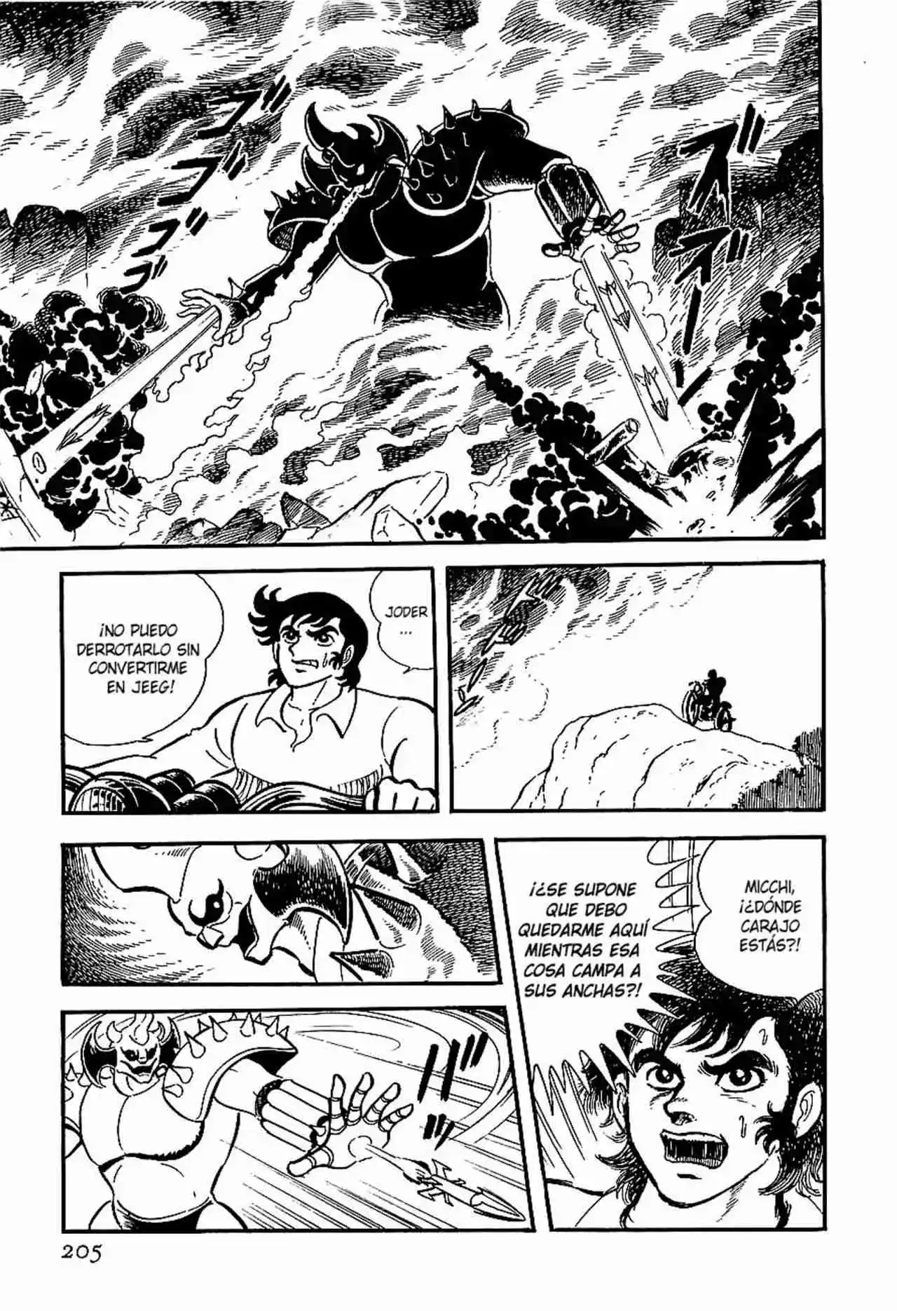 Kotetsu Jeeg capítulo 6, página 9
