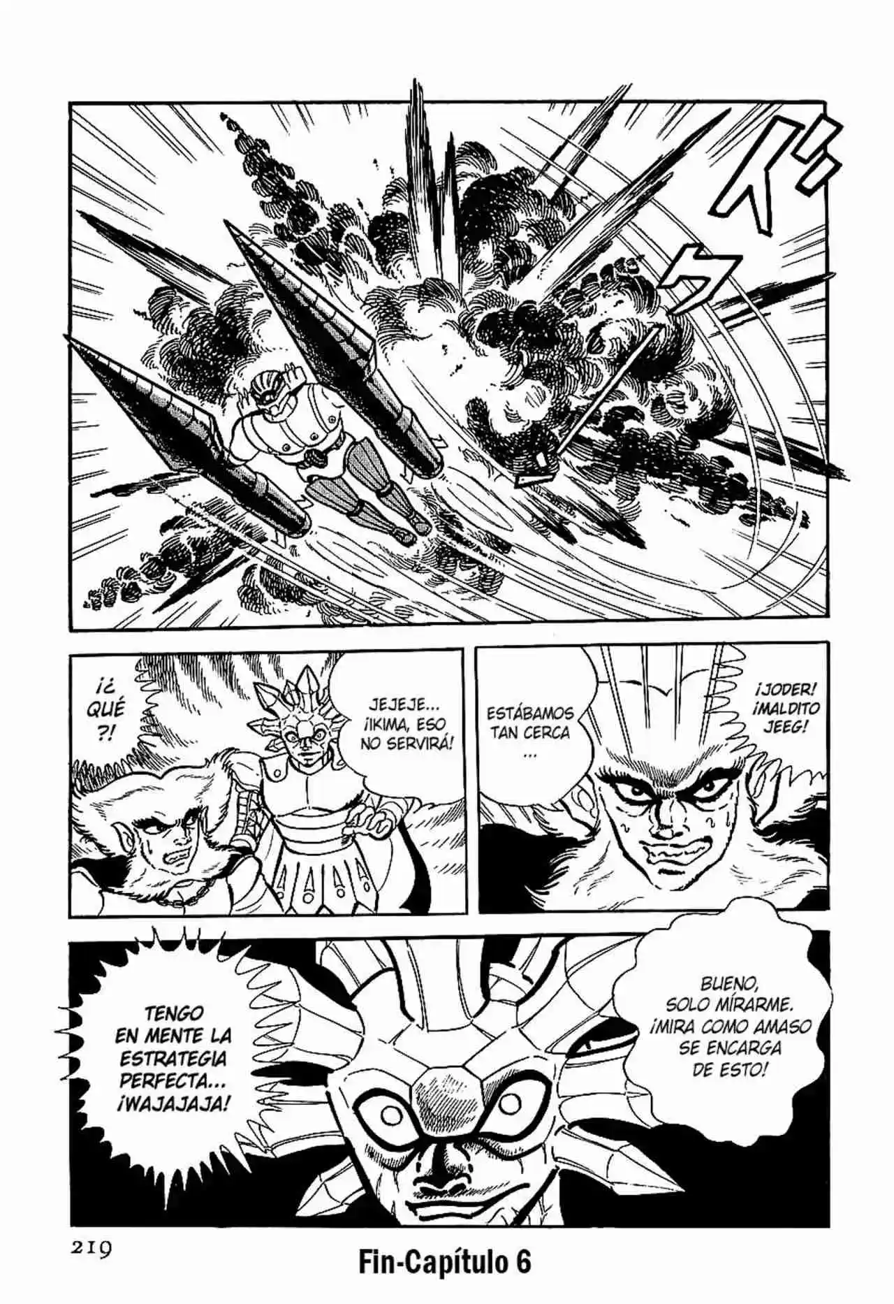 Kotetsu Jeeg capítulo 6, página 22