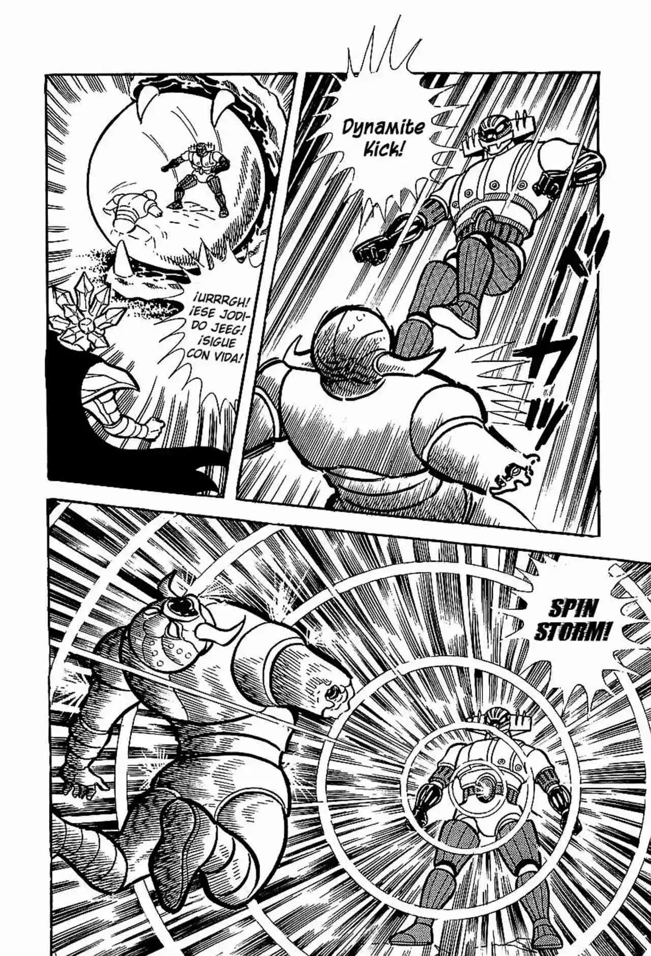 Kotetsu Jeeg capítulo 8, página 32