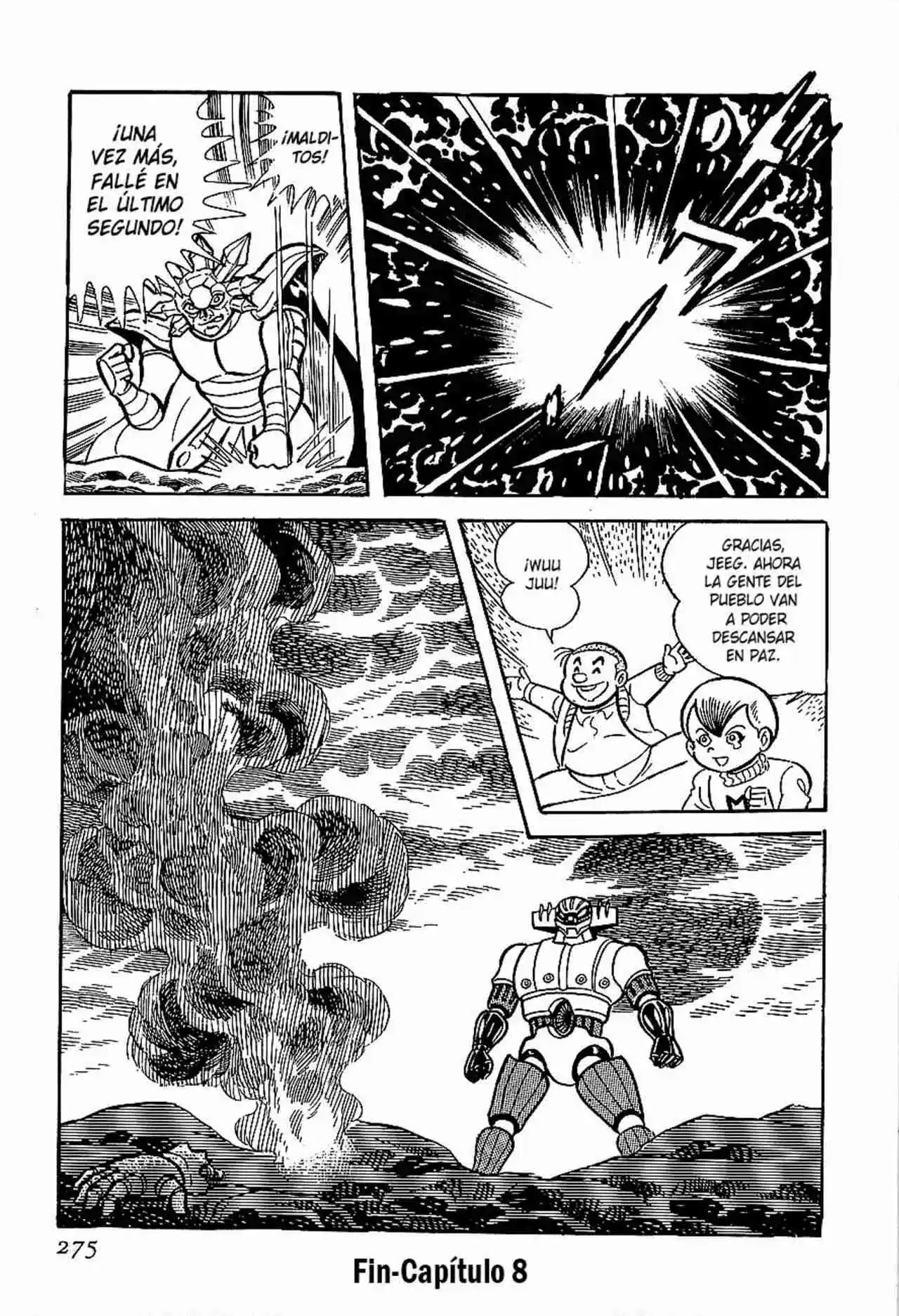Kotetsu Jeeg capítulo 8, página 33