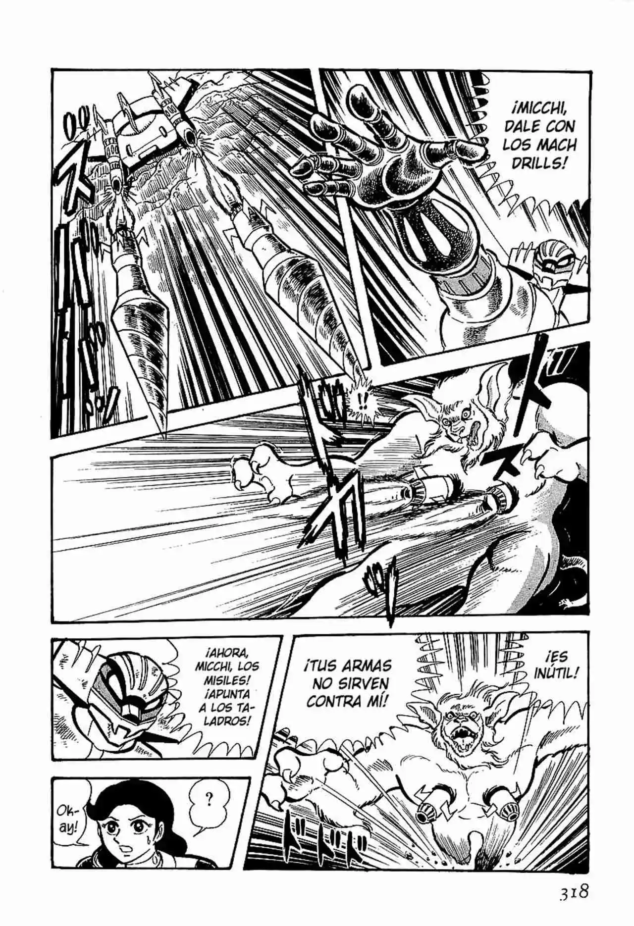 Kotetsu Jeeg capítulo 9, página 38