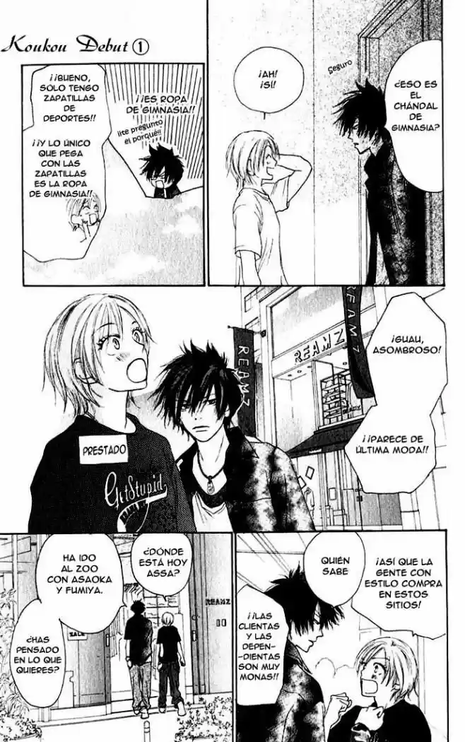 Koukou Debut capítulo 3, página 10