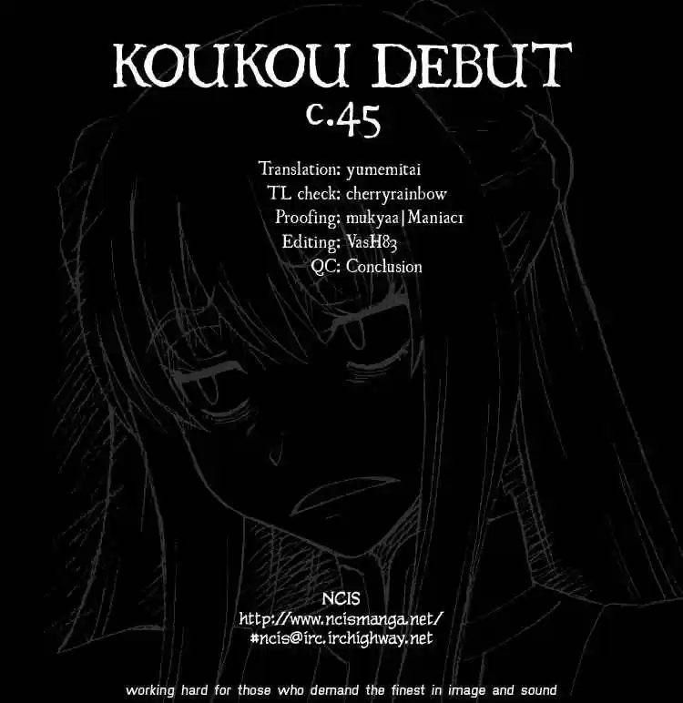 Koukou Debut capítulo 45, página 45