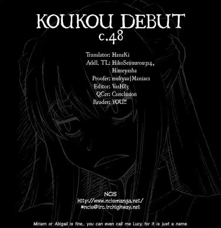 Koukou Debut capítulo 48, página 45