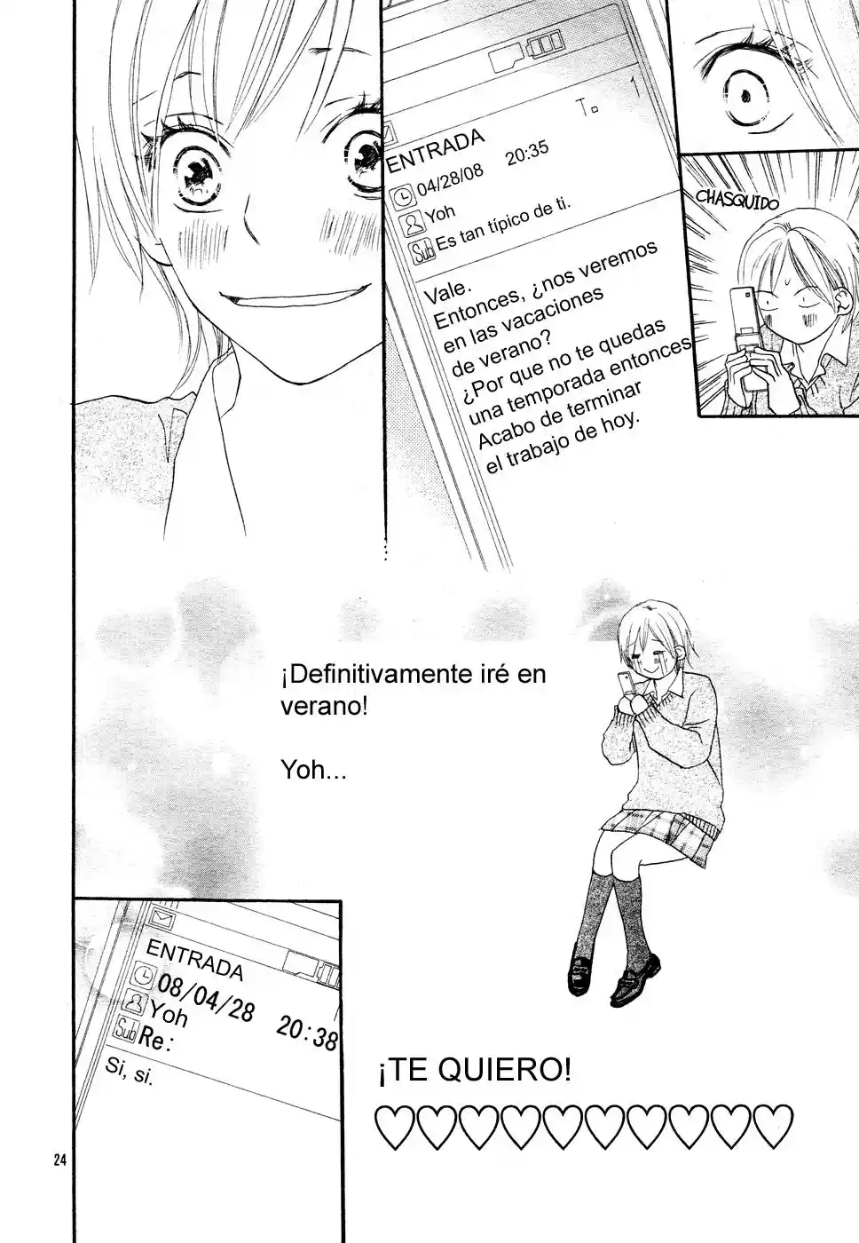 Koukou Debut capítulo 52.5, página 28
