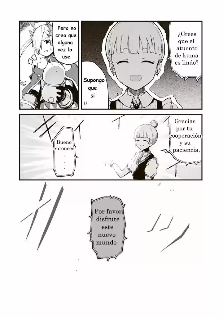 Kuma Kuma Kuma Bear (Manga) capítulo 1.1, página 9