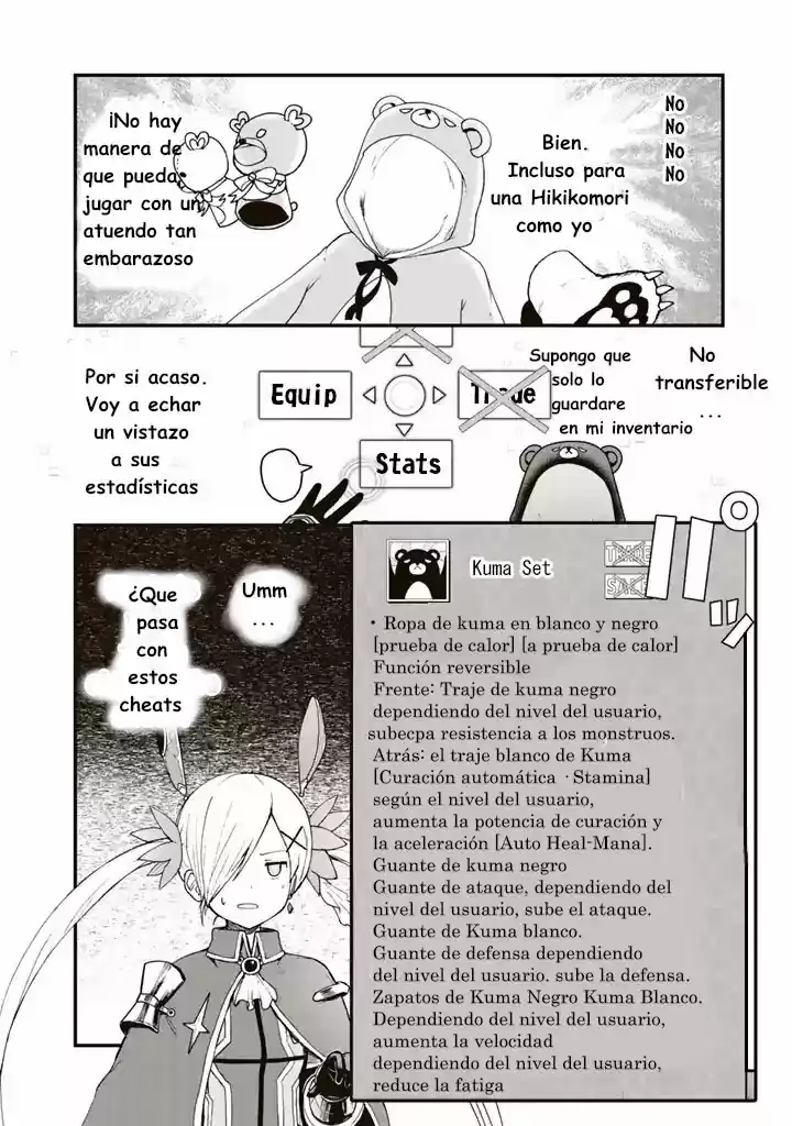 Kuma Kuma Kuma Bear (Manga) capítulo 1.1, página 17