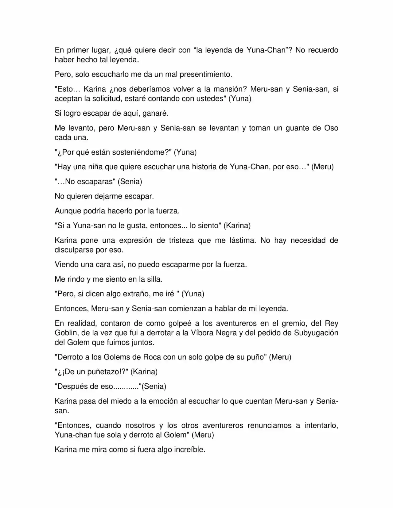 Kuma Kuma Kuma Bear (Novela) capítulo 310, página 5
