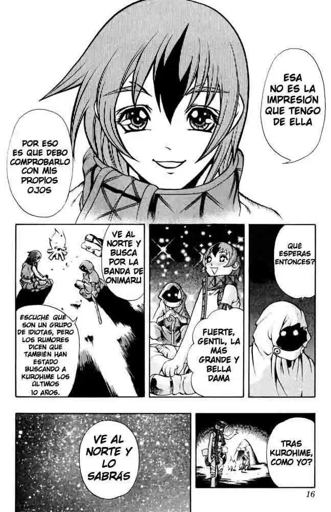 Kurohime capítulo 01, página 16