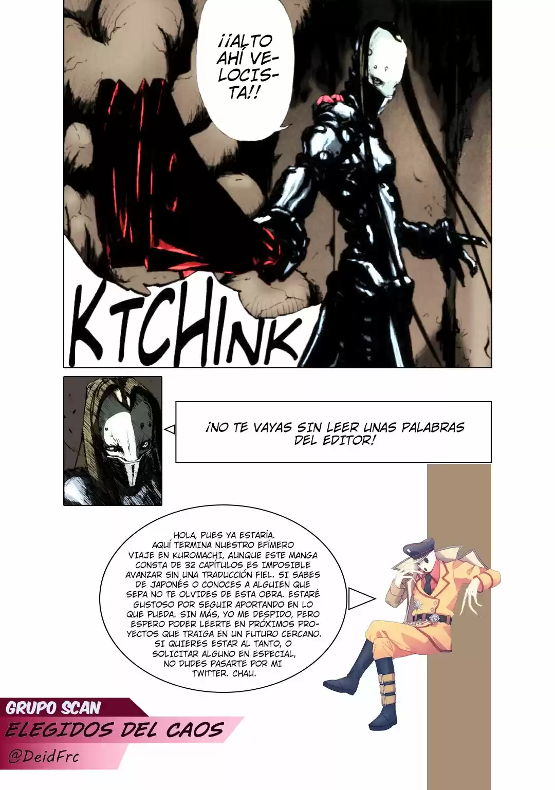 KUROMACHI capítulo 8, página 15