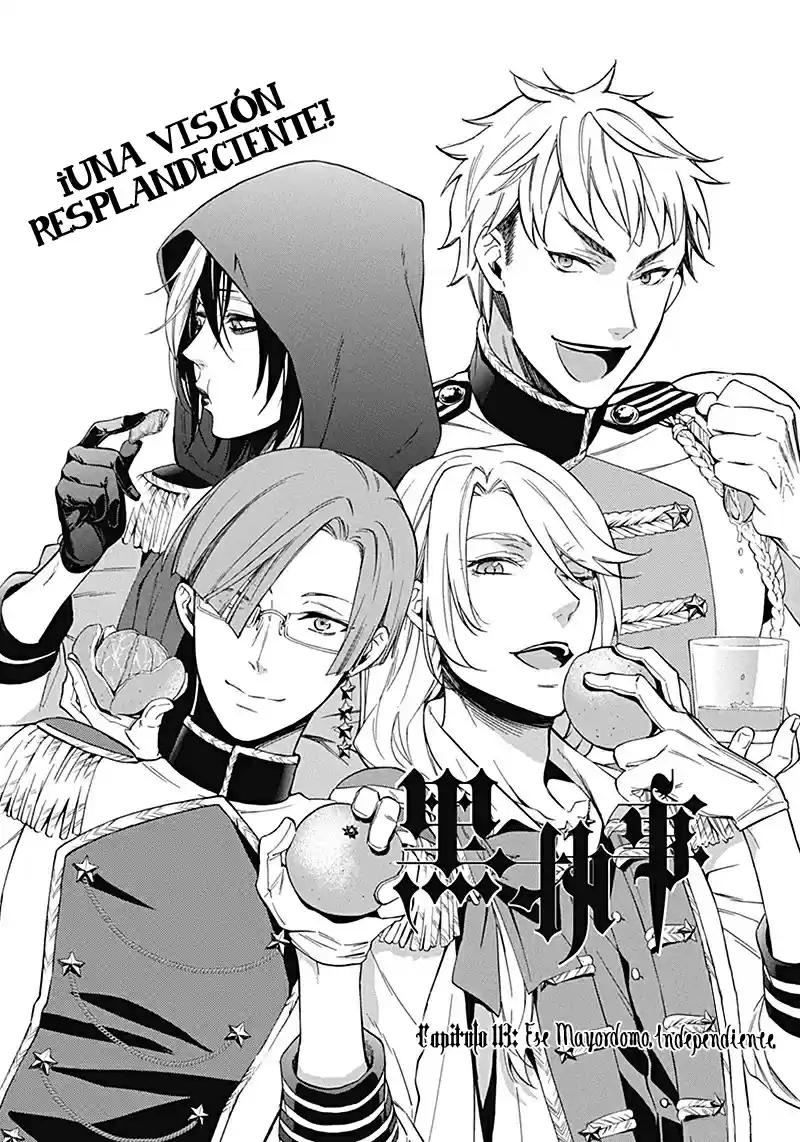 Kuroshitsuji capítulo 113, página 3