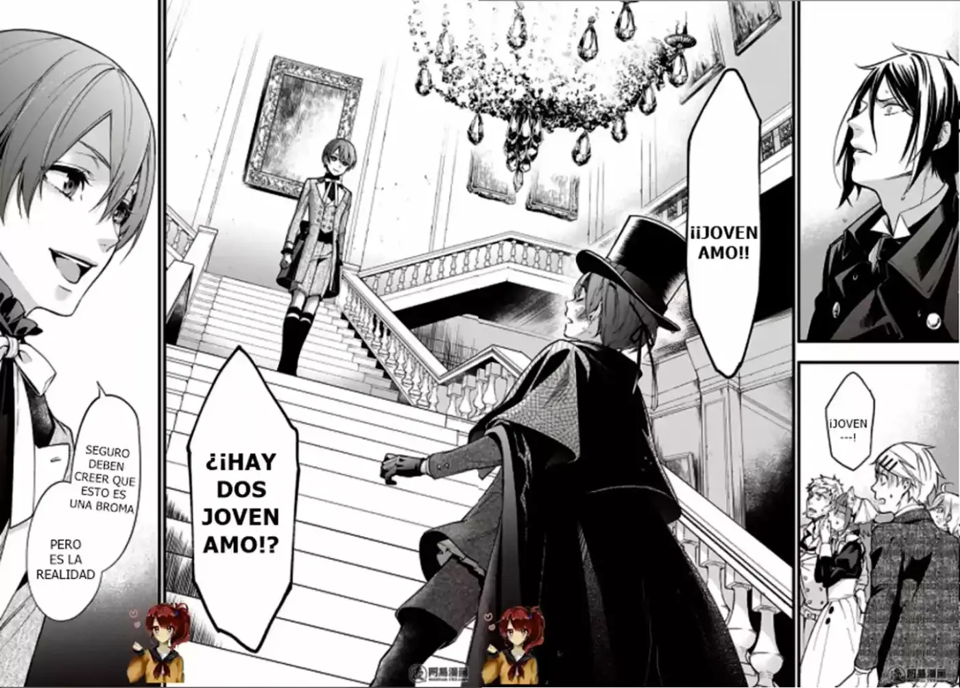 Kuroshitsuji capítulo 129, página 32
