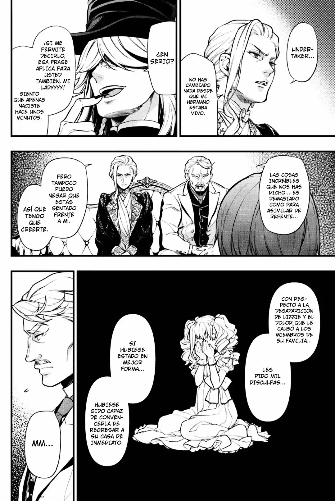 Kuroshitsuji capítulo 151, página 5