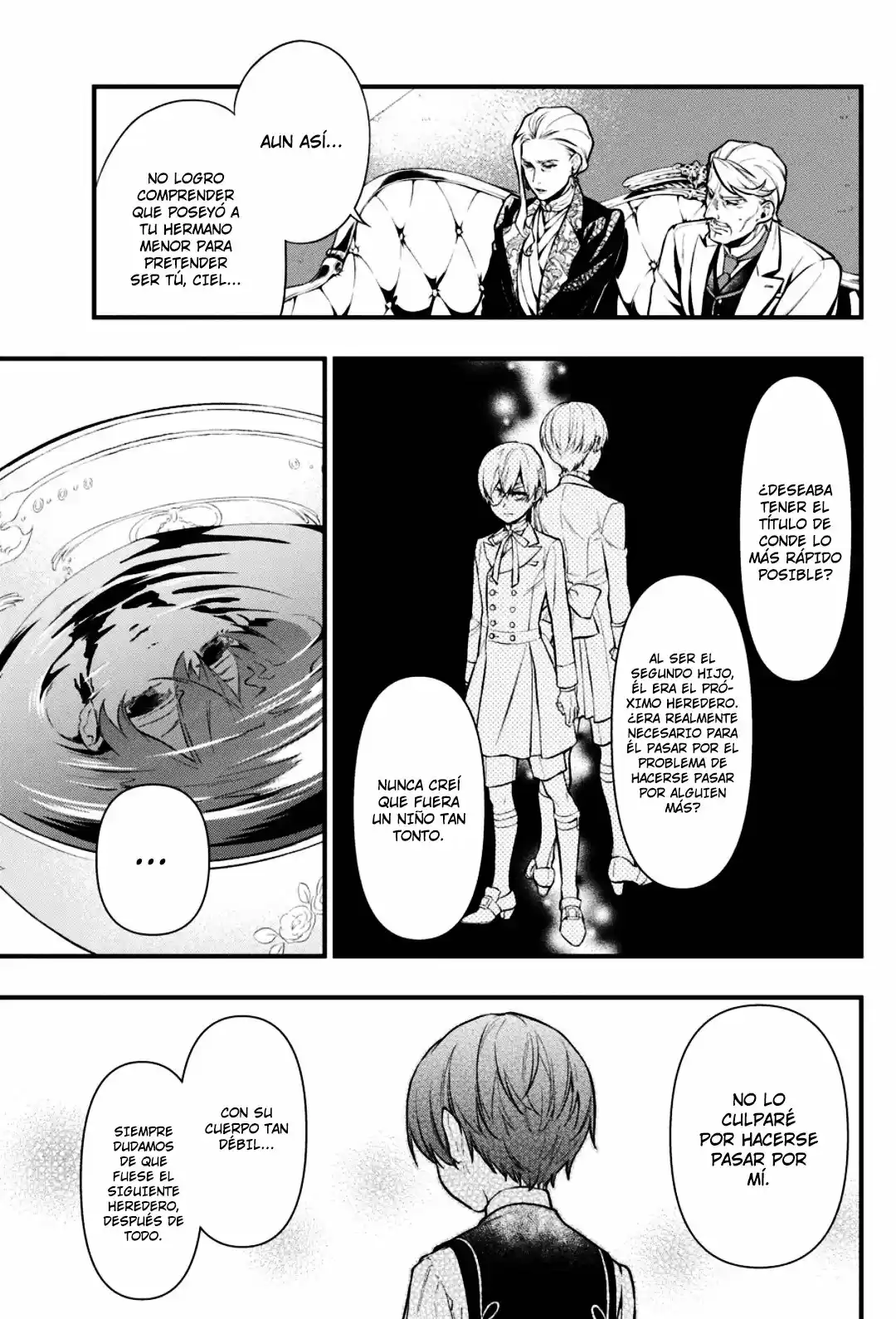 Kuroshitsuji capítulo 151, página 6