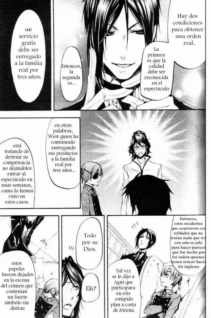 Kuroshitsuji capítulo 19, página 24