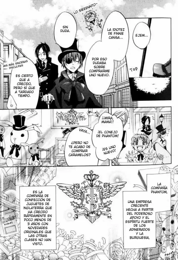 Kuroshitsuji capítulo 2, página 6