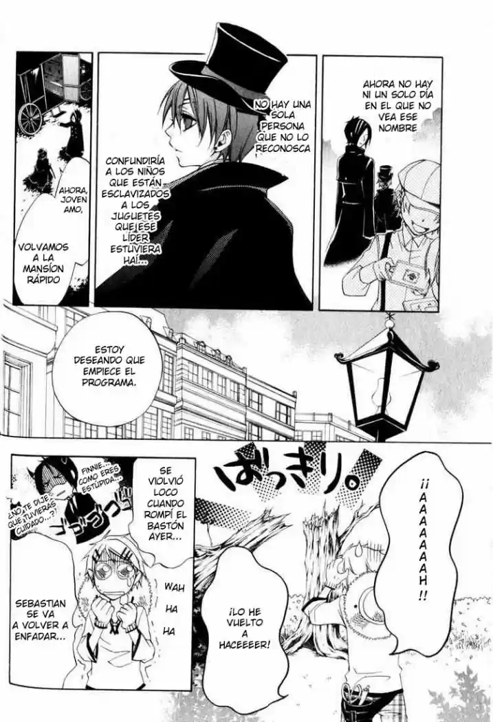 Kuroshitsuji capítulo 2, página 7