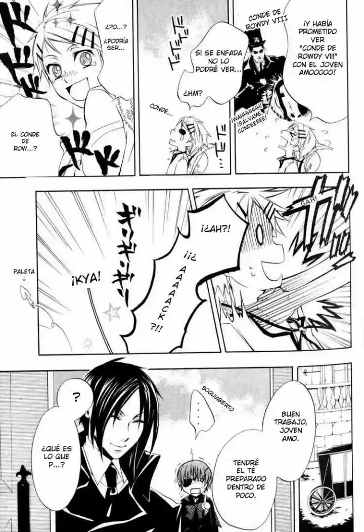 Kuroshitsuji capítulo 2, página 8