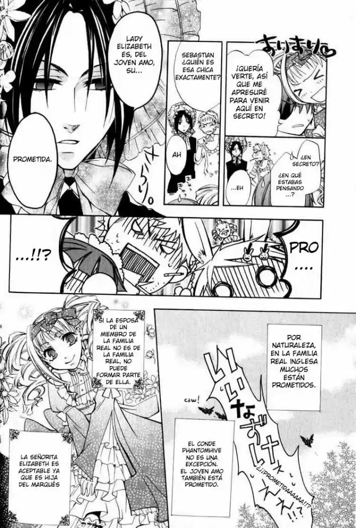 Kuroshitsuji capítulo 2, página 13