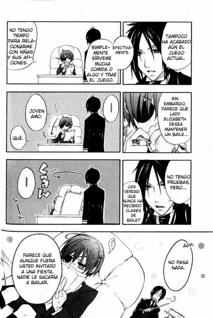 Kuroshitsuji capítulo 2, página 17