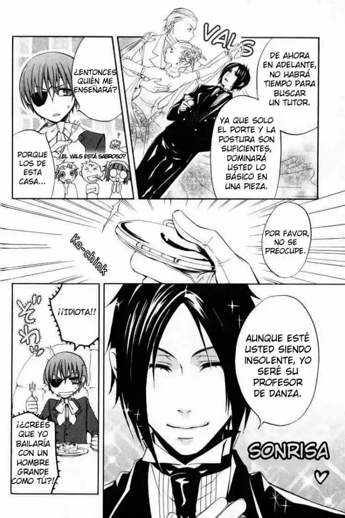 Kuroshitsuji capítulo 2, página 19