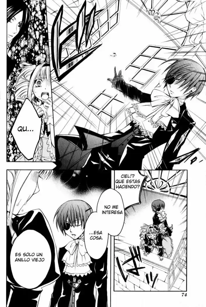 Kuroshitsuji capítulo 2, página 33