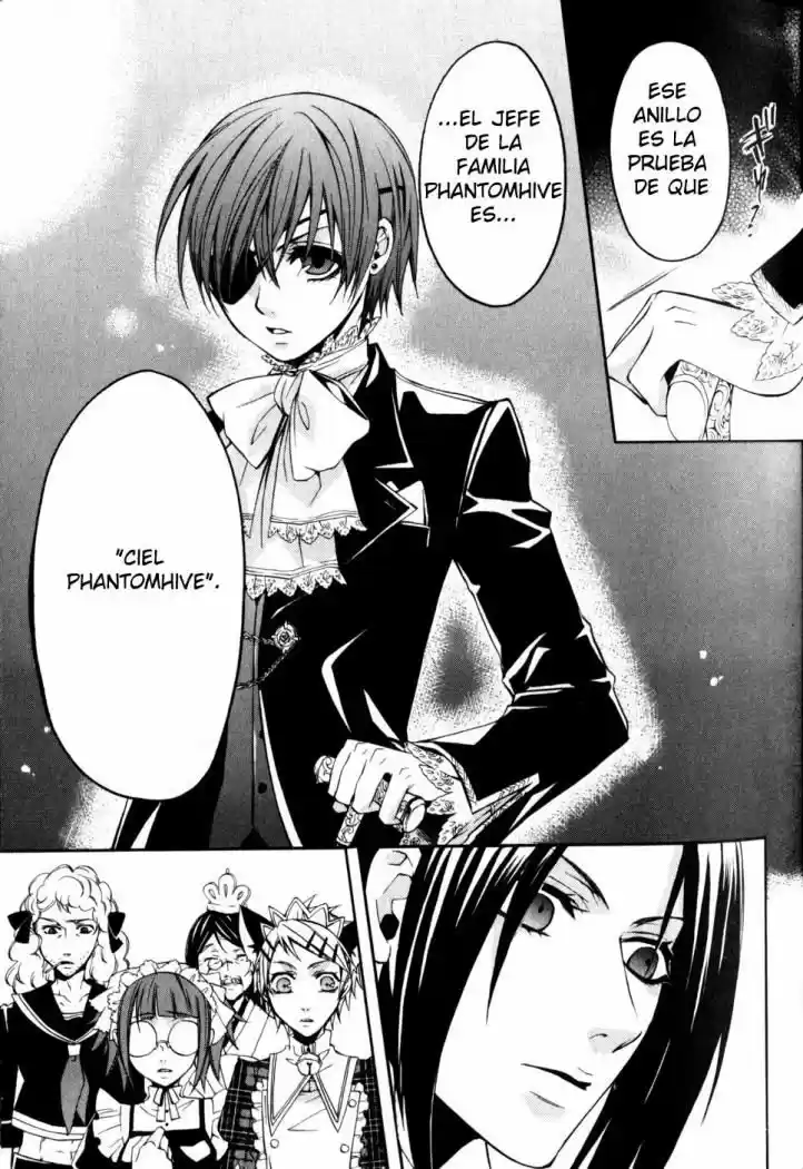 Kuroshitsuji capítulo 2, página 34