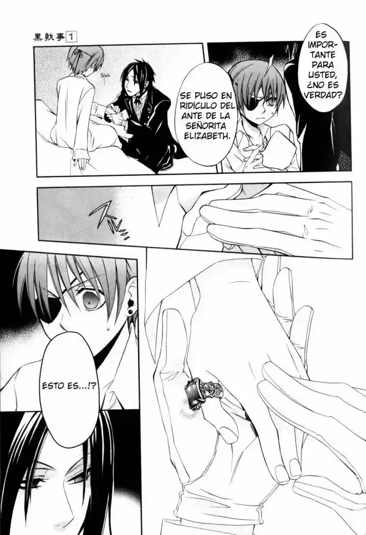 Kuroshitsuji capítulo 2, página 40