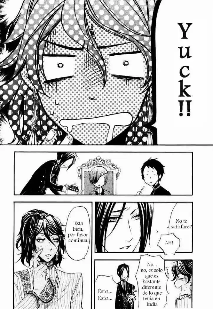 Kuroshitsuji capítulo 20, página 5