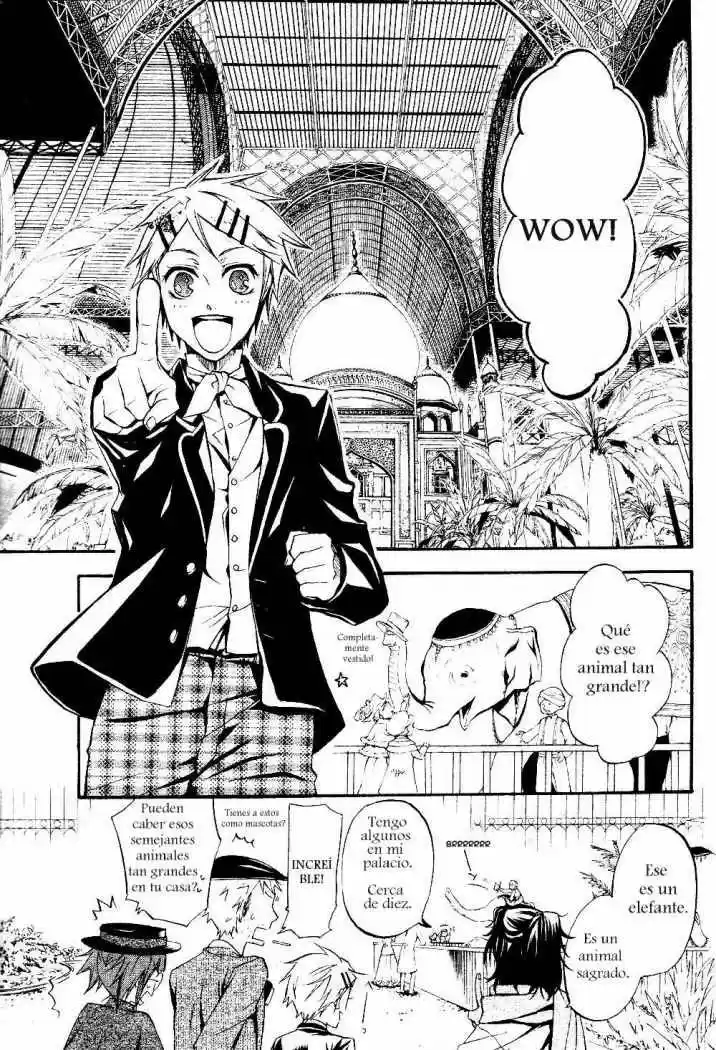 Kuroshitsuji capítulo 21, página 4
